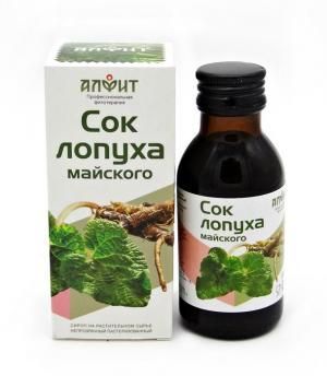 Сок лопуха майского сироп на растительном сырье 100мл в Новосибирске ...