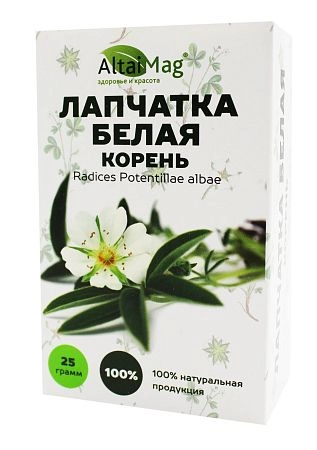 Лапчатка белая (корень) чайный напиток, 25 г, 